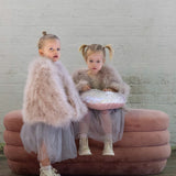 Emmi Plume Jacket in Blush