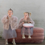 Emmi Plume Jacket in Blush