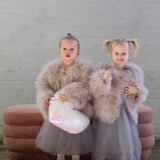 Emmi Plume Jacket in Blush