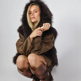 Alba Vest Dark Cocoa