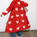 Queen Of Hearts Coat Ruby