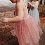 Tutu Singlet Dress in French Rose