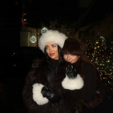 Fluffy Headband Snow