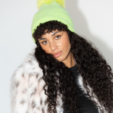 Après Neon Pom Pom Beanie