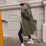 The Daily Long Parka in Khaki