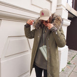 The Daily Long Parka in Khaki