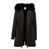 The Daily Long Parka in Onyx