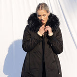 The Daily Long Parka in Onyx