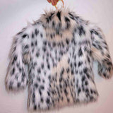 Kids Leopard Jacket XS