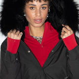 The Daily Long Parka in Onyx