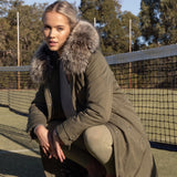 The Daily Long Parka in Khaki