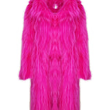 Aster Coat Shocking Pink  L