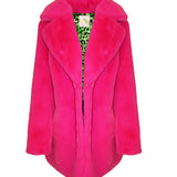 Luinluland x M&A - The Coat in Neon Pink