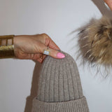 Angora Beanie Cedar