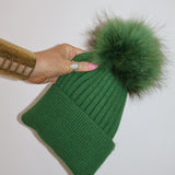 Angora Beanie Jade