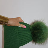 Angora Beanie Jade