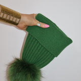 Angora Beanie Jade