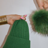 Angora Beanie Jade