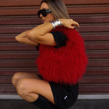 Manhattan Bag in Ruby