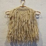 Kids Tassel Vest in Natural - Mode & Affaire