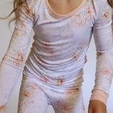 Watercolour Organic Bamboo Kids Pyjama Set