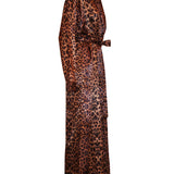 Leopard Robe + Slipper Bundle
