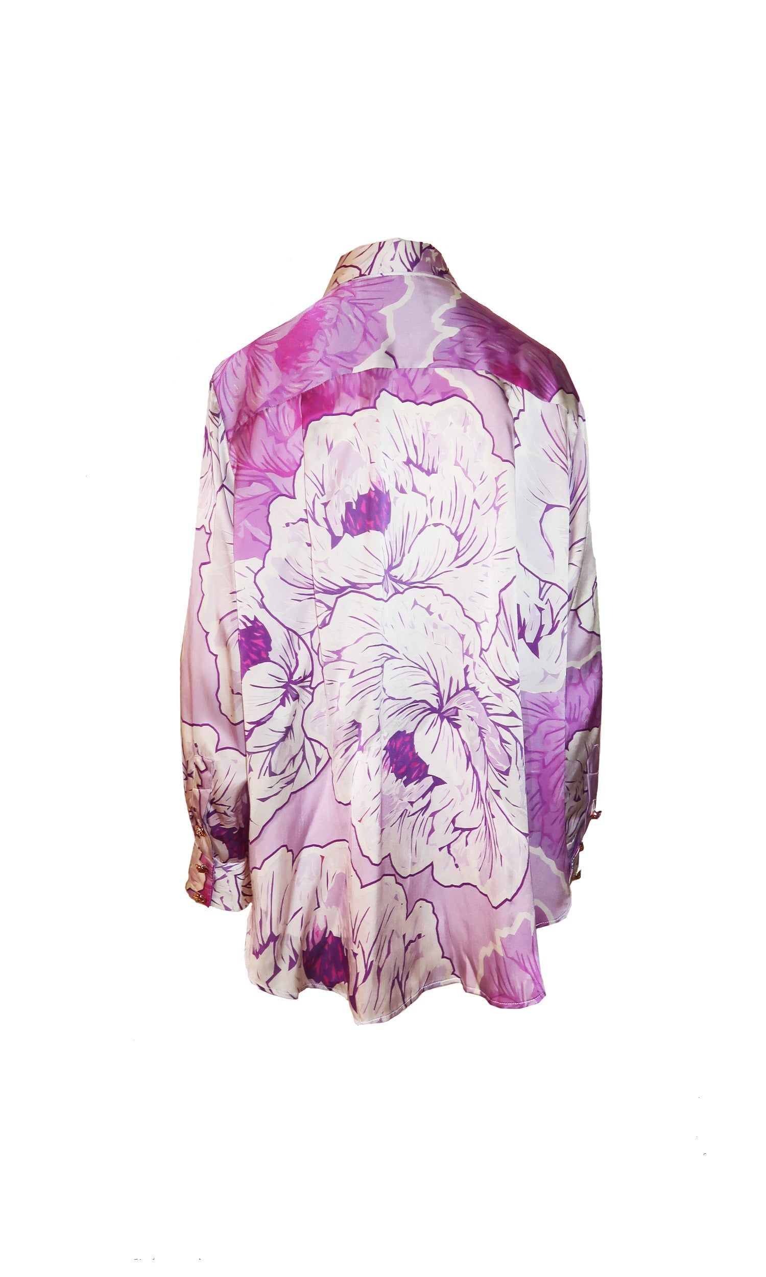 Lilac Dreams Silk Shirt - Mode & Affaire