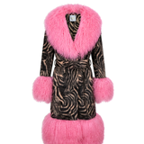 West End Coat in Zebra