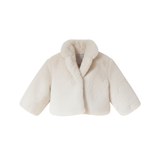 Astrid Cream Faux Fur Jacket
