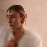 Plume Winter Wedding Jacket in Snow