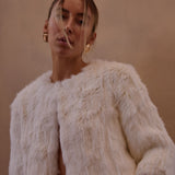 Laci 3/4 Bride Jacket in Snow