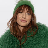 Angora Beanie Jade