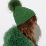 Angora Beanie Jade