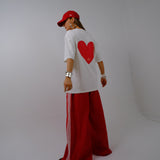 Oversized Heart Tee - Mon Chéri