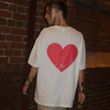 Oversized Heart Tee - Mon Chéri