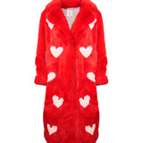 Queen Of Hearts Coat Ruby