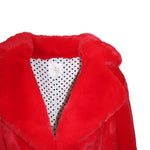 Queen Of Hearts Faux Coat Reverse - Mode & Affaire