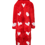 Queen Of Hearts Faux Coat Reverse - Mode & Affaire