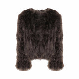 Saville Women's Feather Jacket Cocoa