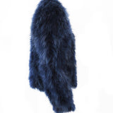 Saville Marabou Jacket Navy