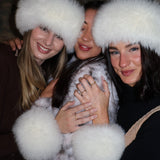 Fluffy Headband Snow