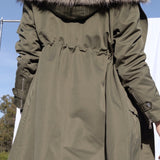 The Daily Long Parka in Khaki