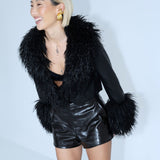 Cher Jacket in Onyx
