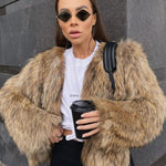 Exotique Winter Jacket in Natural - Mode & Affaire