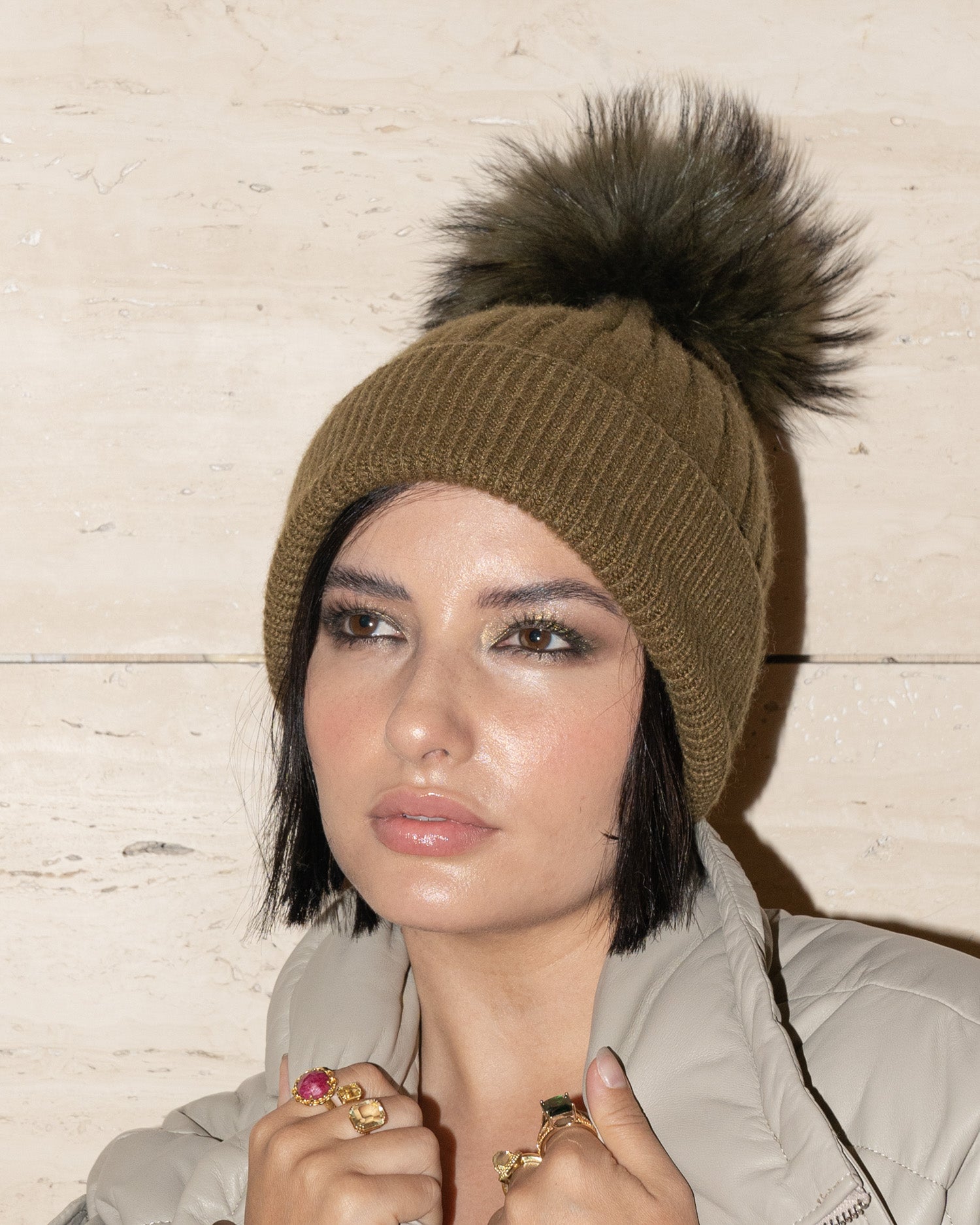 Angora Beanie Olea - Mode & Affaire