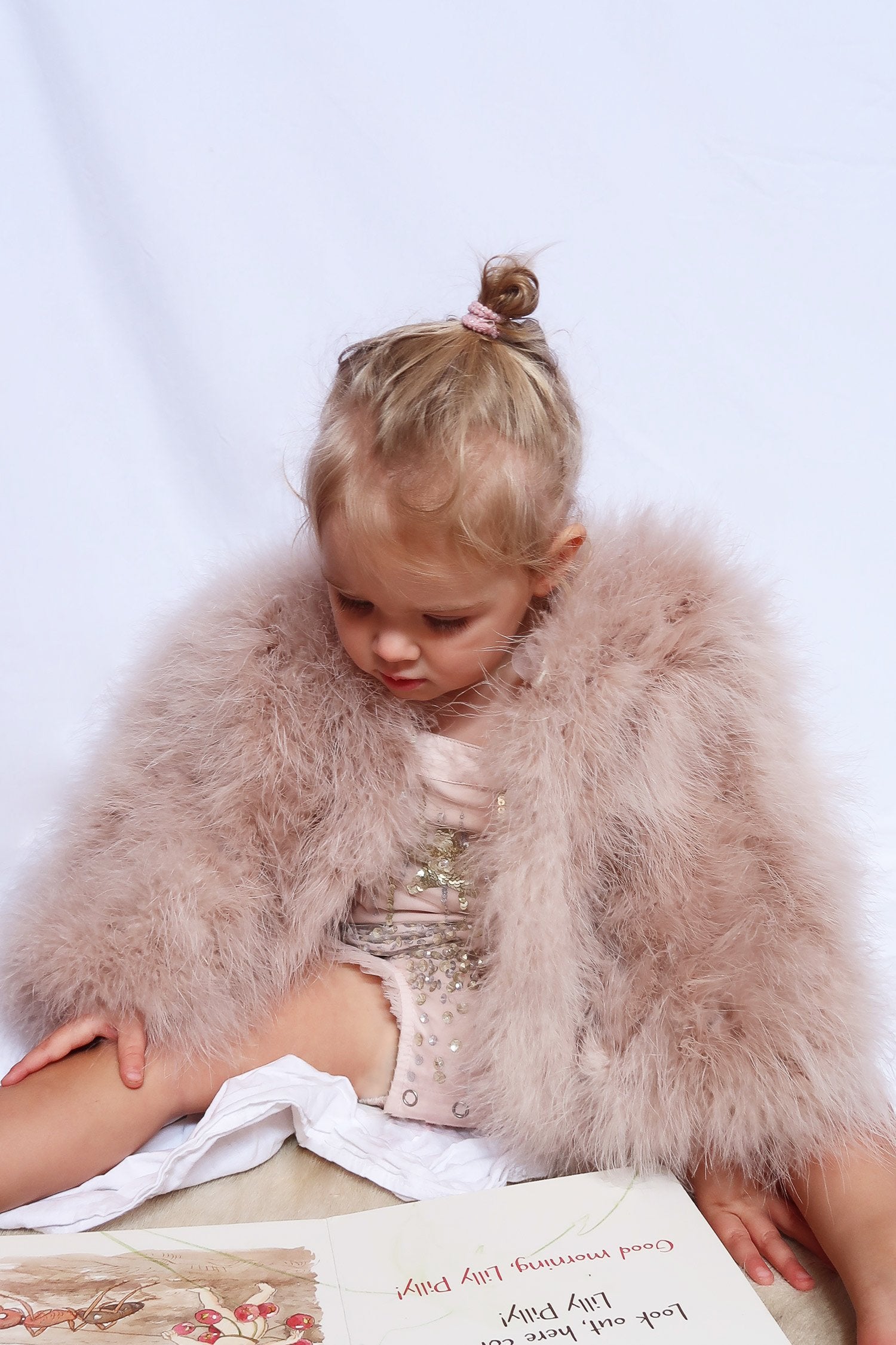 Kids Plume Jacket Blush - Mode & Affaire