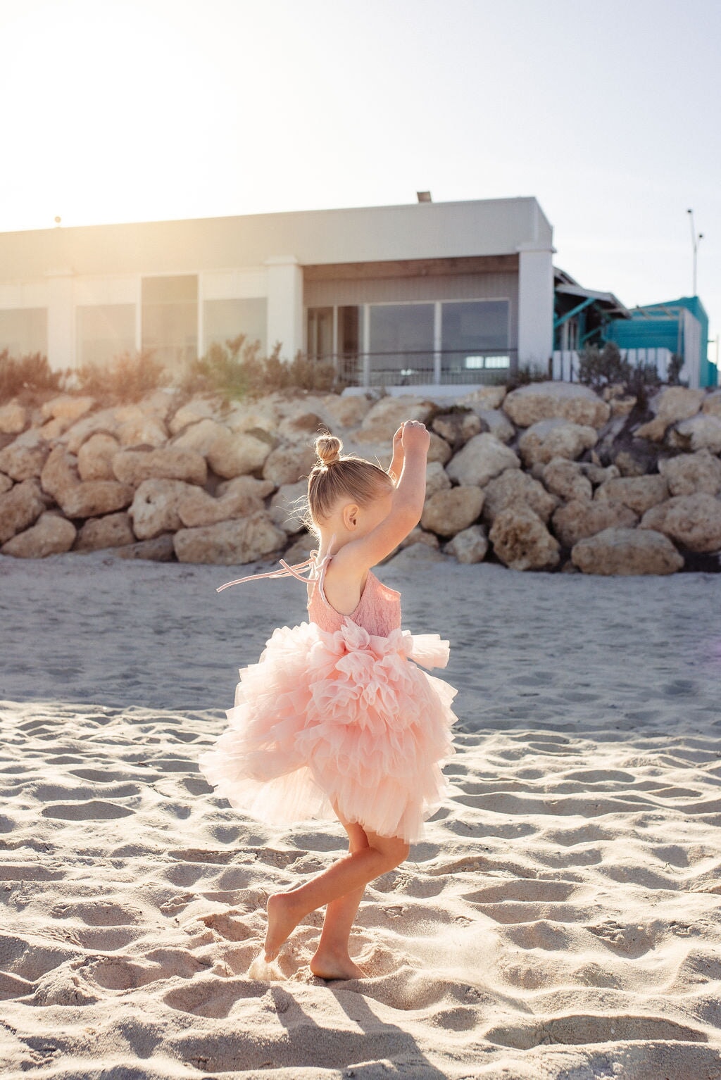 Tulle Tutu Dress in Peony - Mode & Affaire