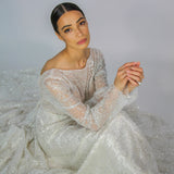 High Neck Isola Bridal Gown - Mode & Affaire