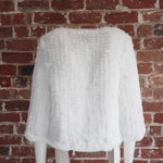 Ava Faux Cape in Snow - Mode & Affaire